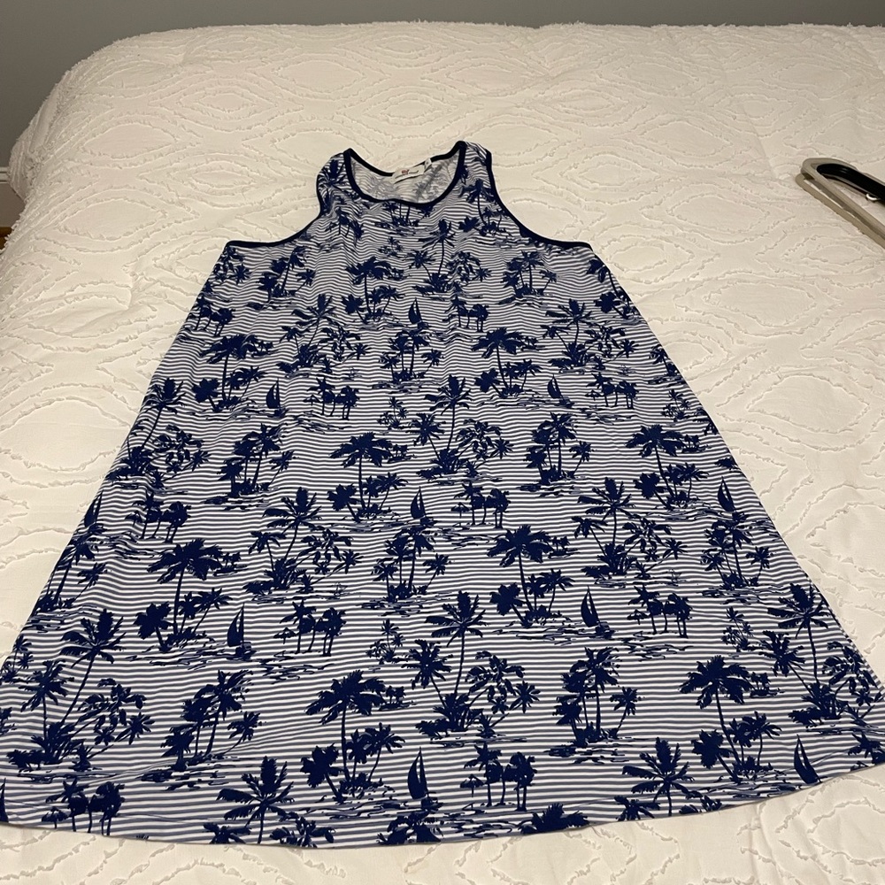 Vineyard Vines : XL Palm Cotton Dress